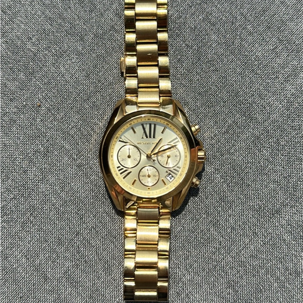 Michael Kors Gold Chronograph Watch